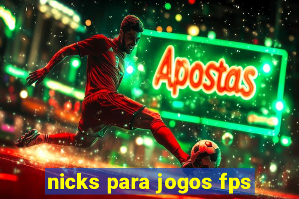 nicks para jogos fps